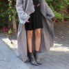 Black Core mini skirt