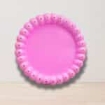pink plate
