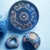 blue mandala decore