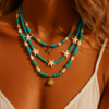 Boho Sea breeze necklaces
