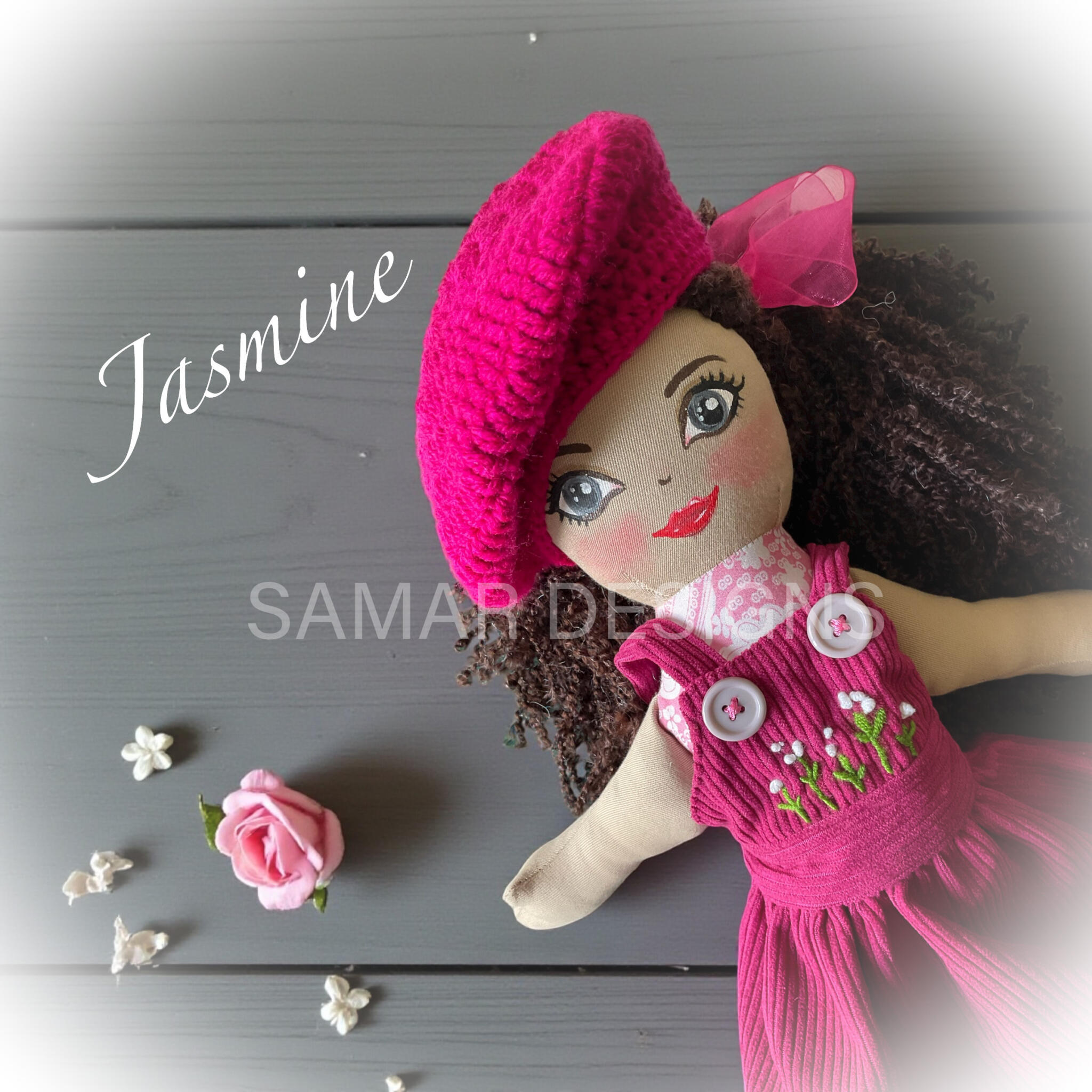 Handmade Doll “Jasmine” 2 394692D8 927A 4C2B B5FB 6366727CCA06 scaled