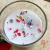 Christmas candle jar