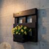 Terrace decorative wall planter