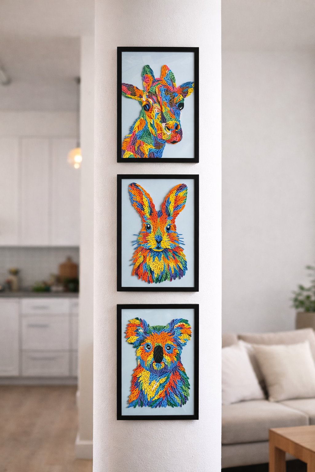 “Handmade Quilling Animal Trio” 2 4128B0A2 2E82 41A6 A1C1 2374F6B09088