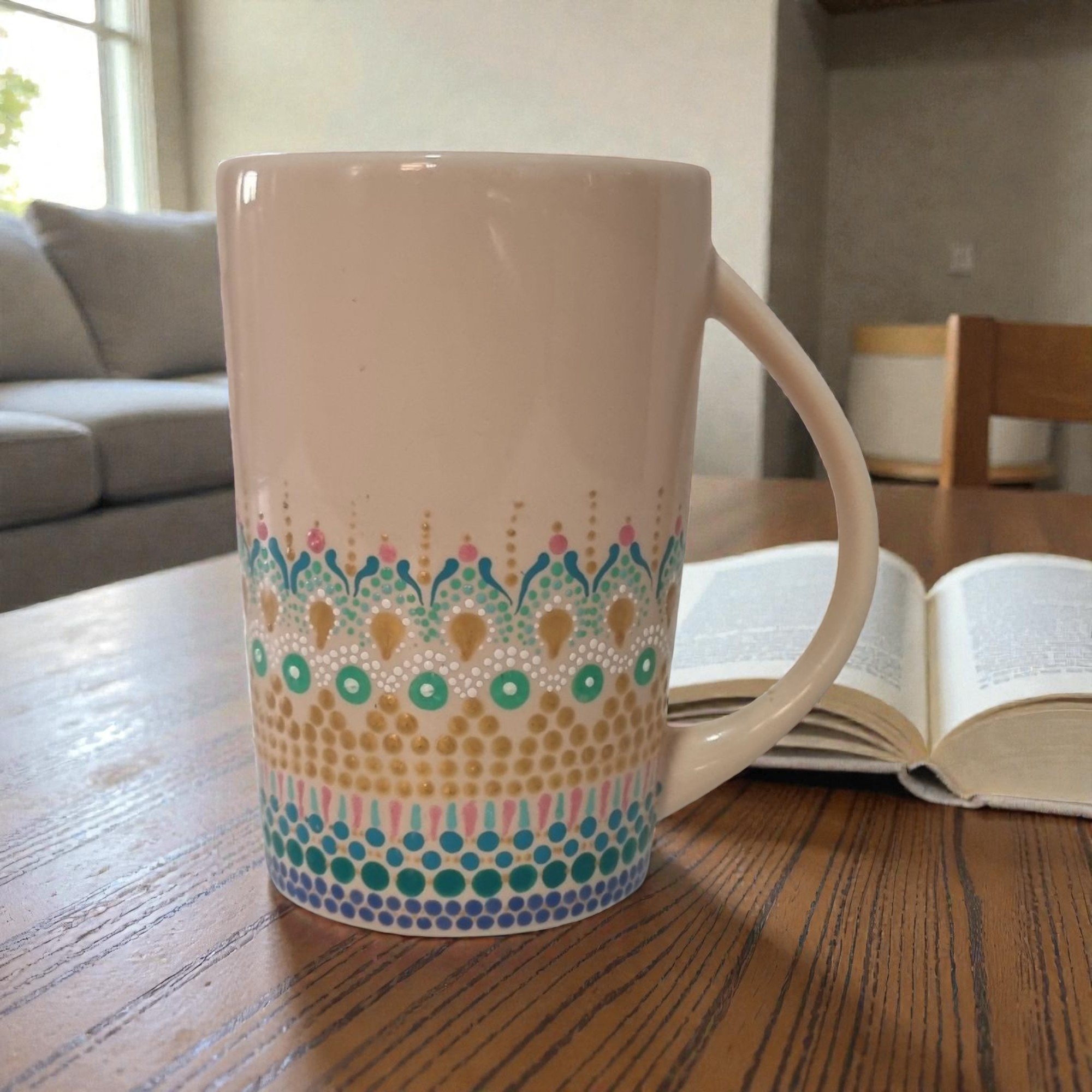 Mandal Dotted Mug 1 Mandal Dotted Mug