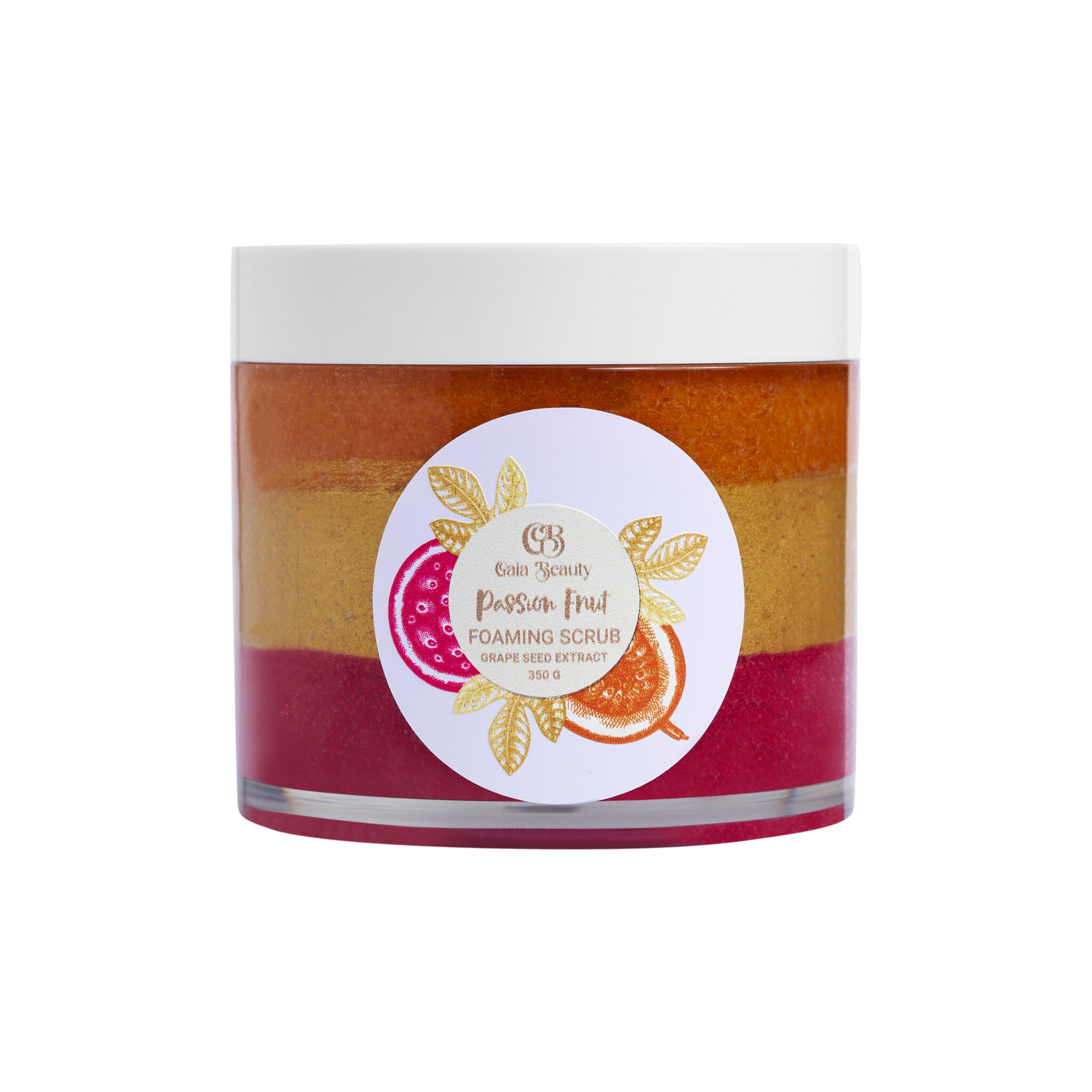 Gaia Beauty | Foaming Scrub - Passion fruit 1 Gaia Beauty | Foaming Scrub - Passion fruit