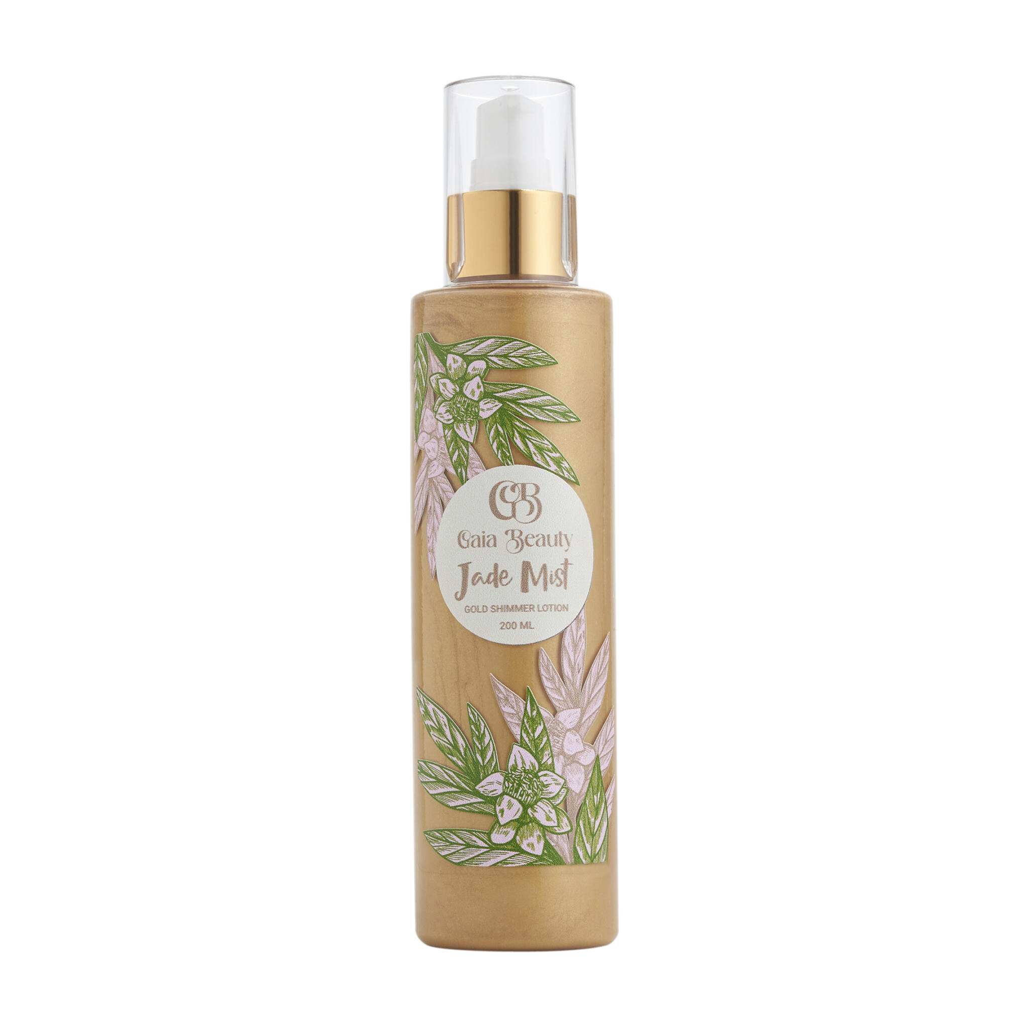 Gaia Beauty | Shimmering lotion - Jade mist 1 Gaia Beauty | Shimmering lotion - Jade mist
