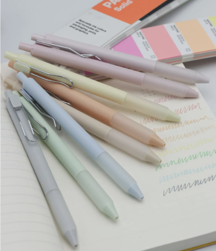 set of 7 pcs gel pen 1 set of 7 pcs gel pen