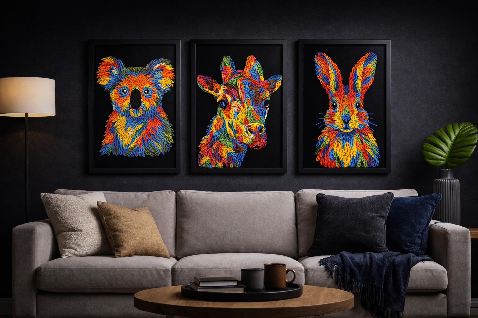 “Handmade Quilling Animal Trio” 3 776326AD CA3F 490D A521 CD2F07B5A977