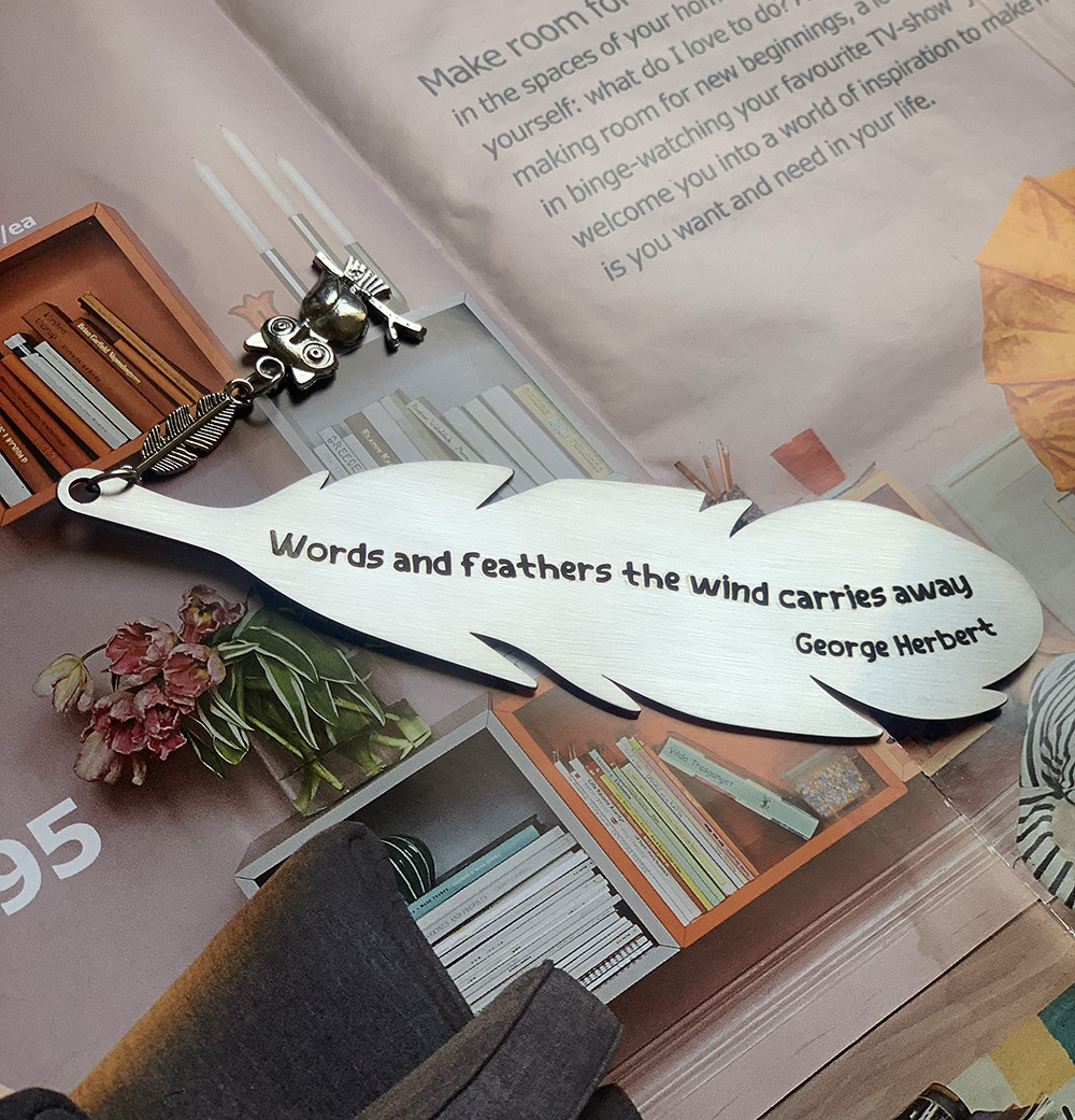 ريشة 10 George Herbert Bookmark 1 ريشة 10 George Herbert Bookmark