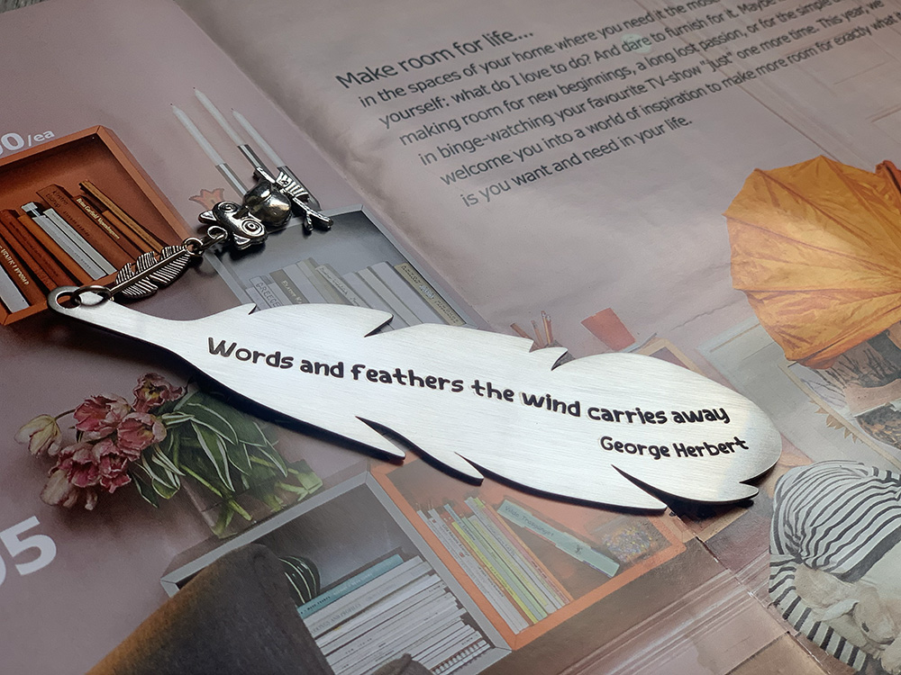 ريشة 10 George Herbert Bookmark 2 787