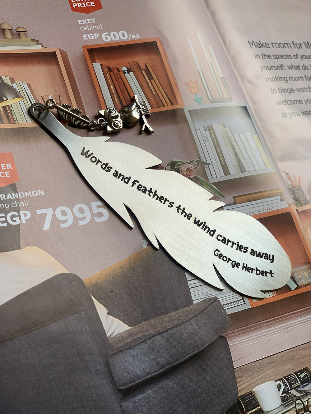 ريشة 10 George Herbert Bookmark 4 789