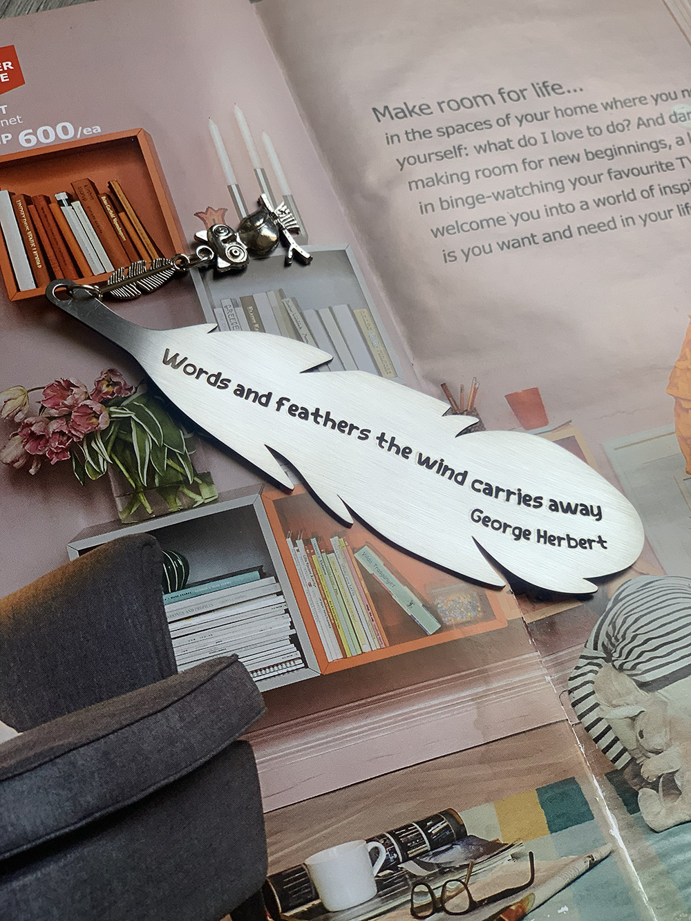 ريشة 10 George Herbert Bookmark 5 790