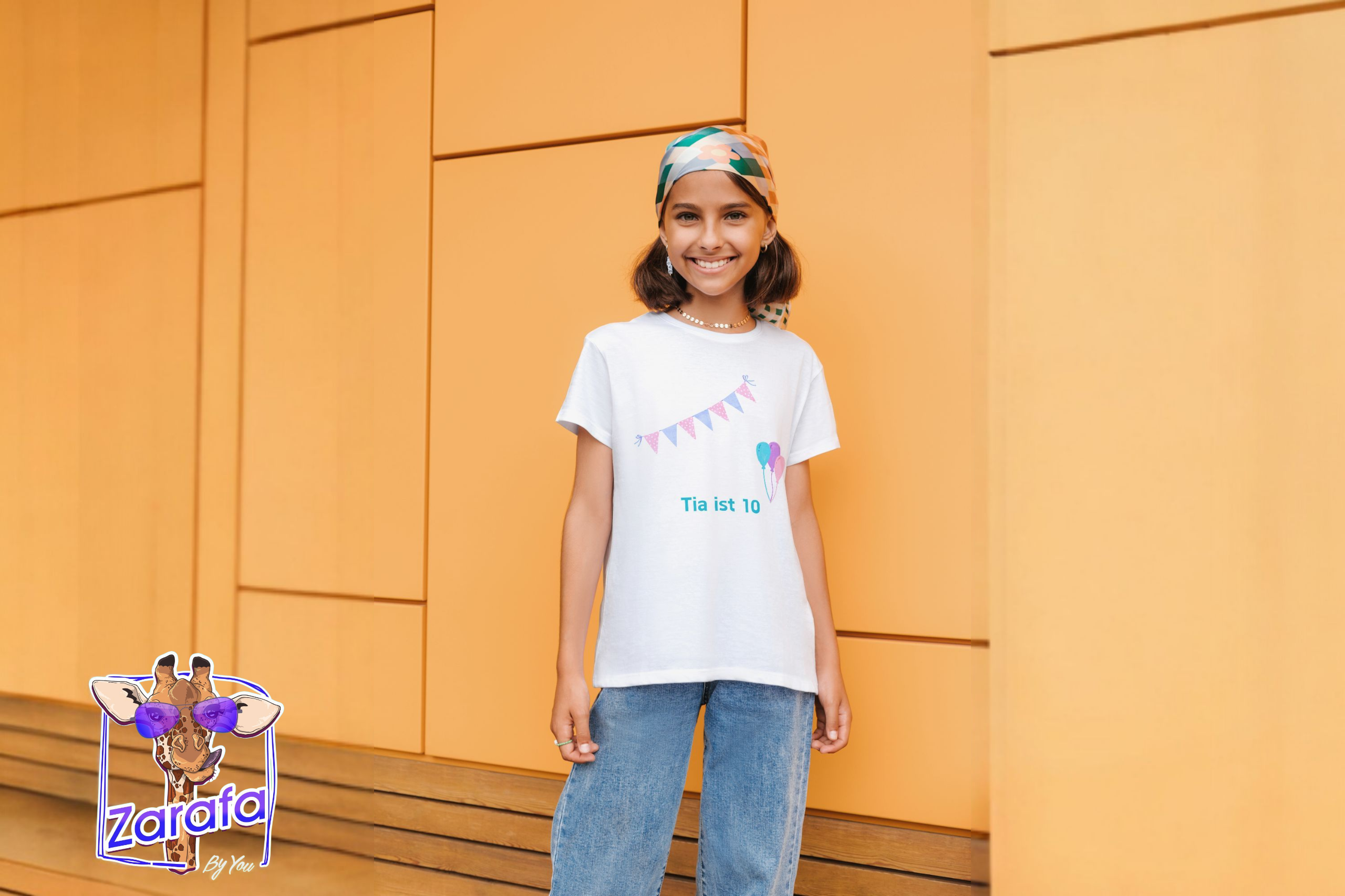 Customized T-shirt "10th B-day girl"