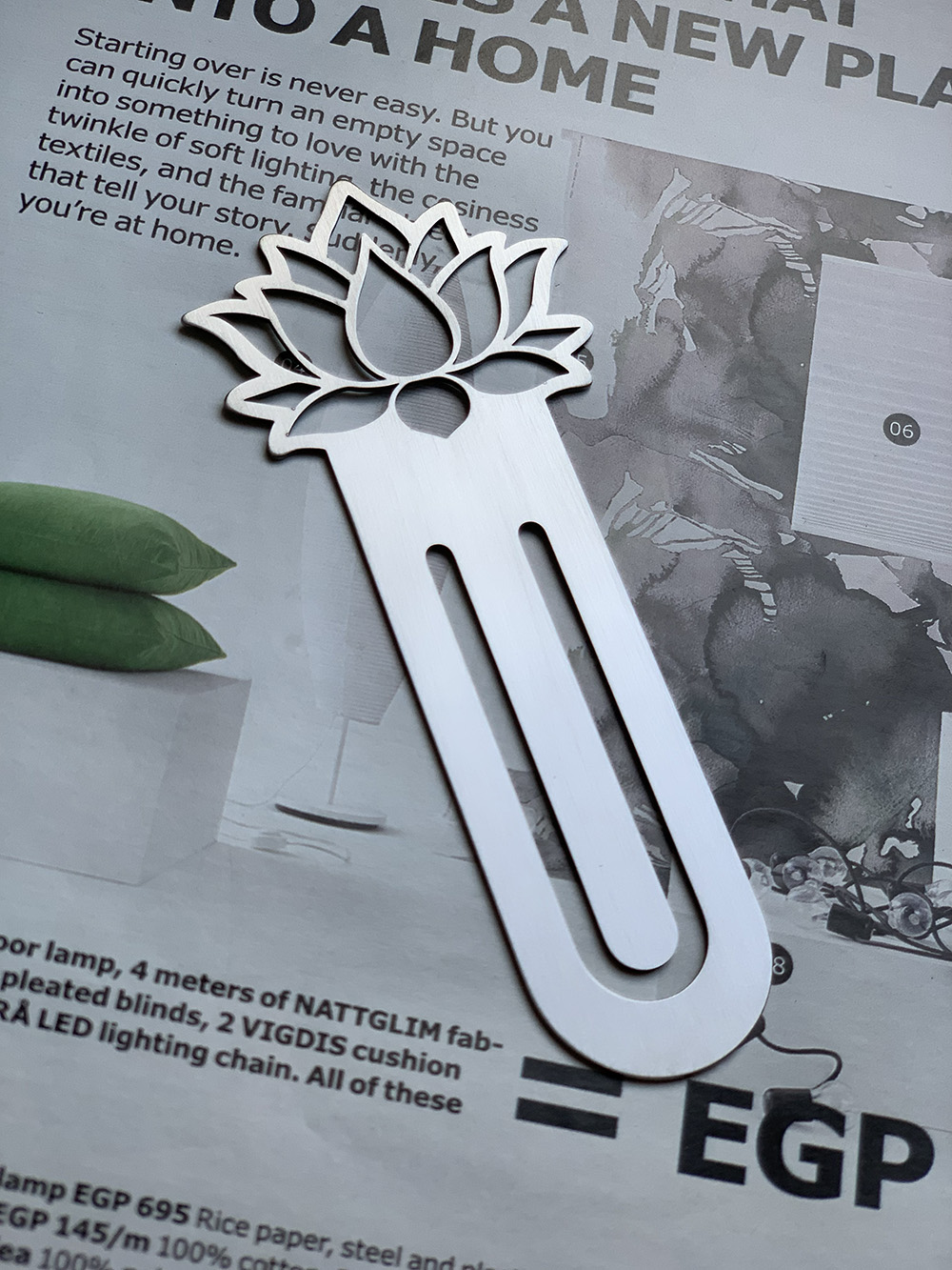 Lotus 1 Clip Bookmark 9 854