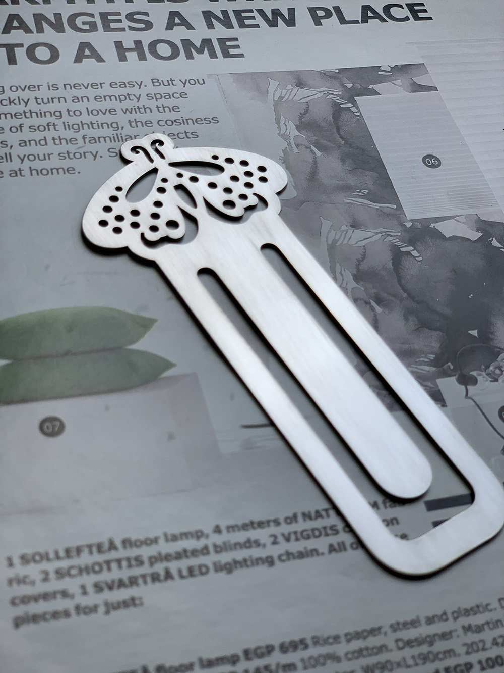 Butterfly 6 Clip Bookmark 1 Butterfly 6 Clip Bookmark