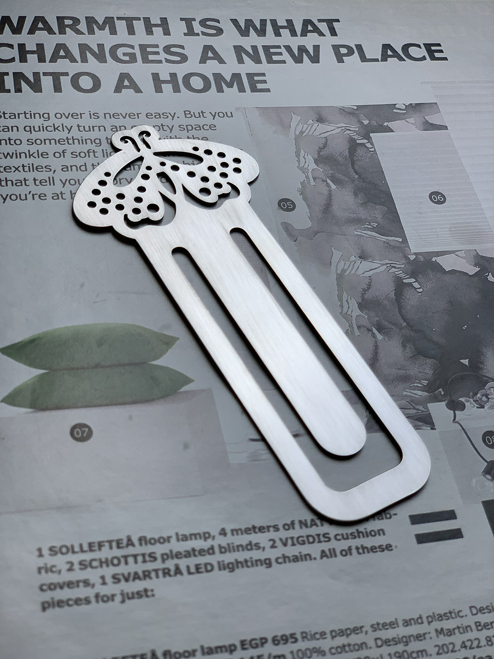 Butterfly 6 Clip Bookmark 2 921