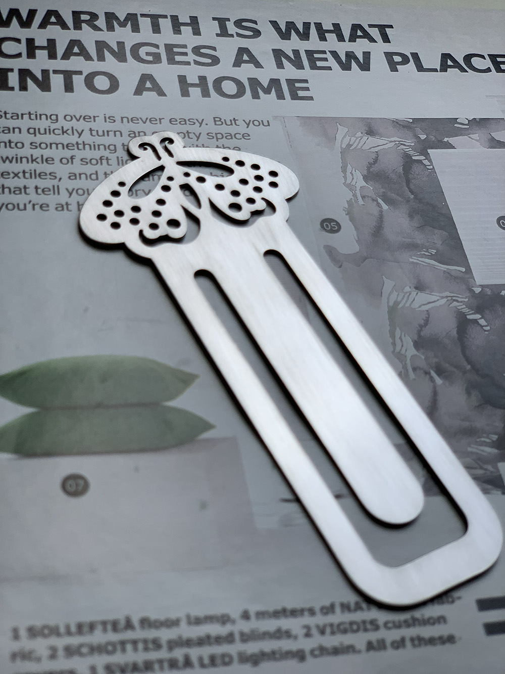 Butterfly 6 Clip Bookmark 4 923