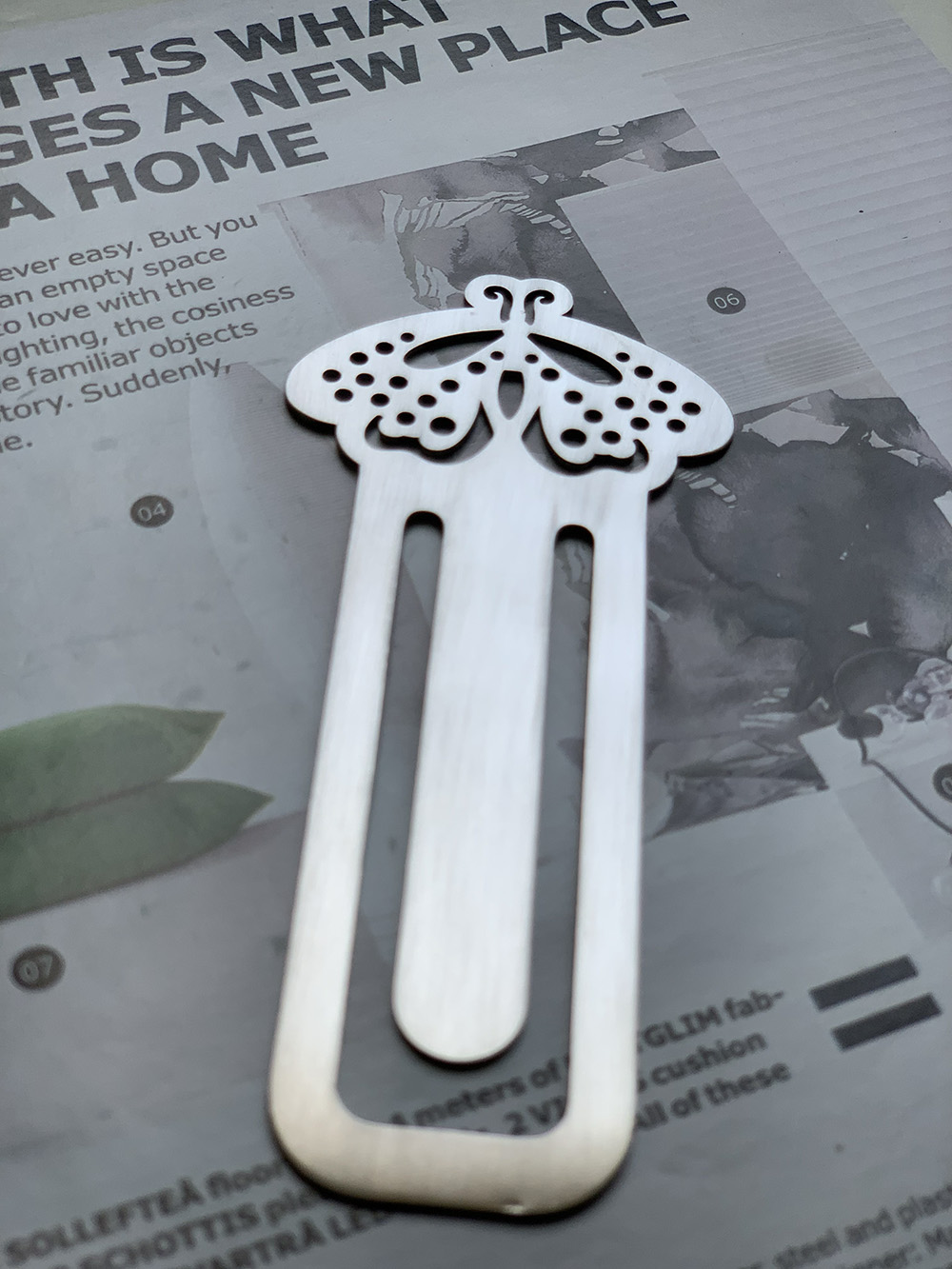 Butterfly 6 Clip Bookmark 5 924