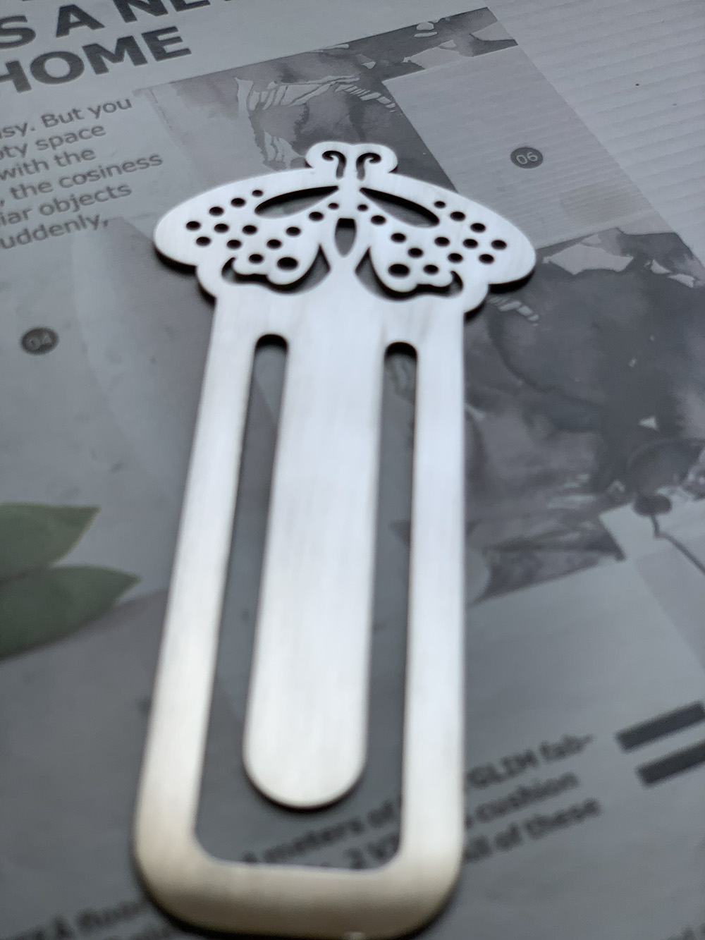 Butterfly 6 Clip Bookmark 6 925