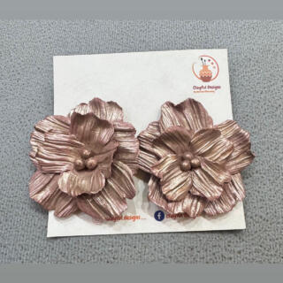 handmade, earrings, polymer clay