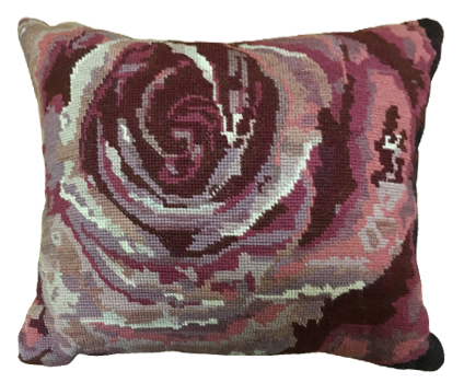 gentle flow of blooming petals Cushion 2 C2012A