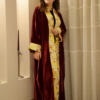 Burgundy Kaftan
