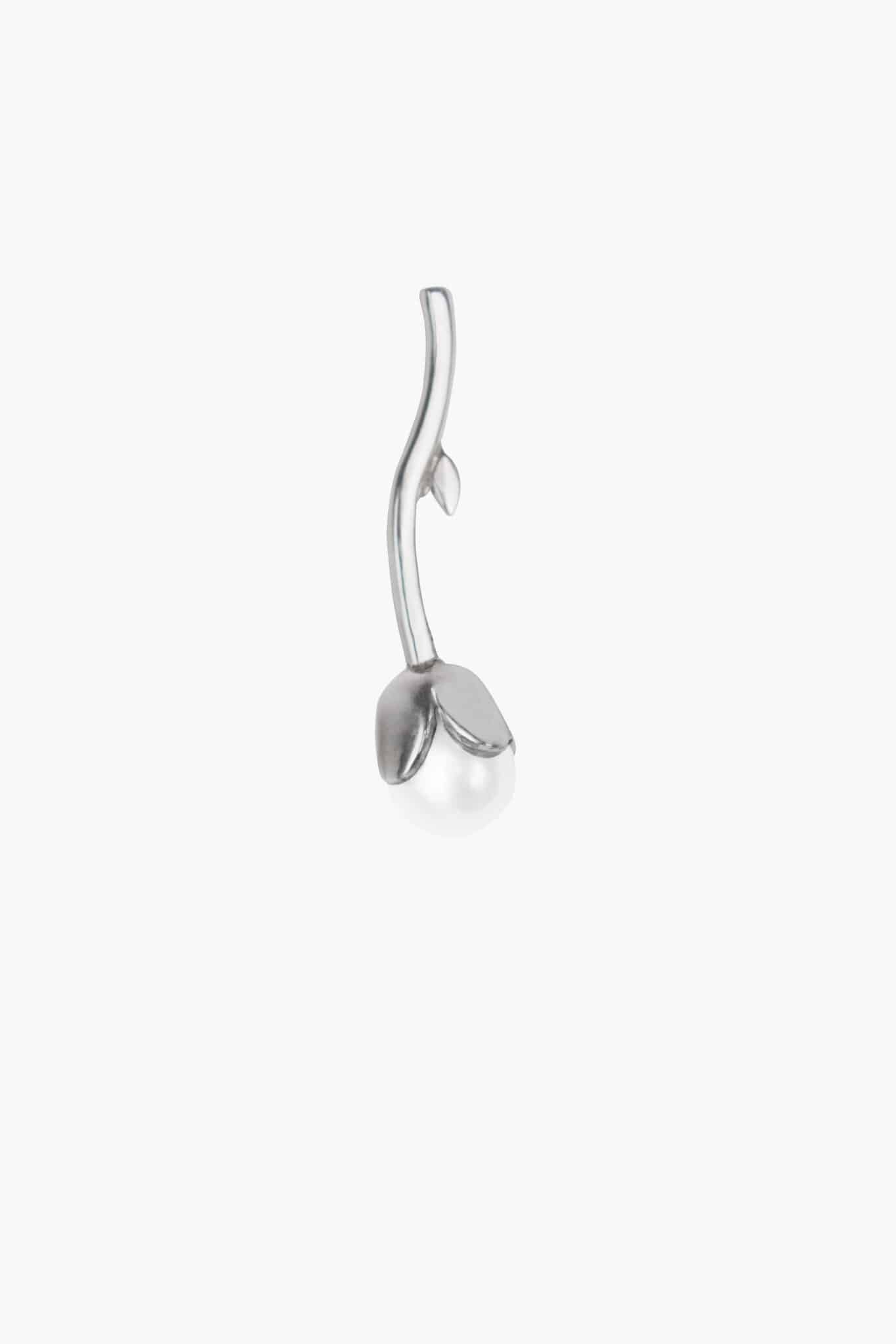 Single Lily Pearl Earring (Sold individually) 3 DSC 0825 2 copy 2 scaled