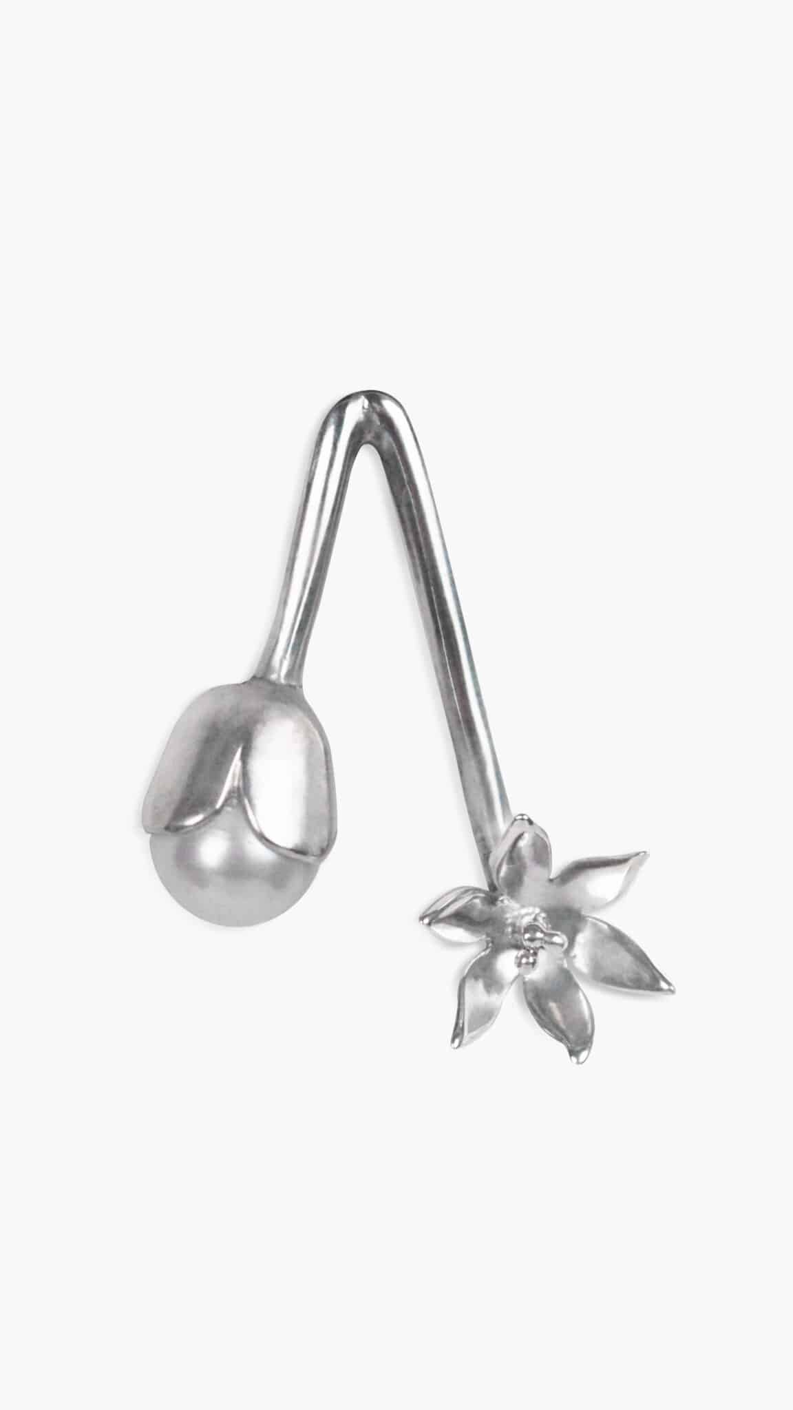 Duet Pearl Earrings (Sold individually) 1 Duet Pearl Earrings (Sold individually)