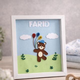 Handmade Teddy Frame🐻