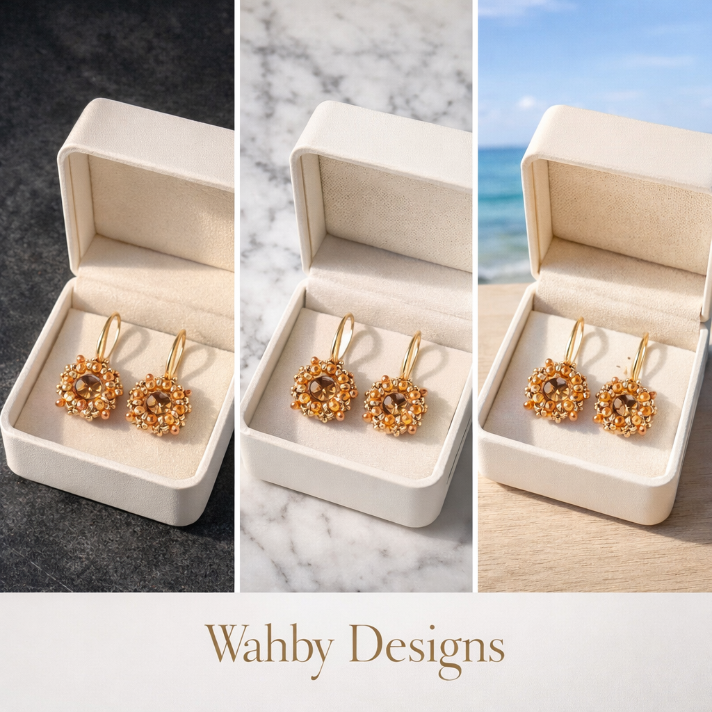 Golden Crystal earrings 2 FE7A8085 4741 4EFD 9EC6 1BA1D7EE884A