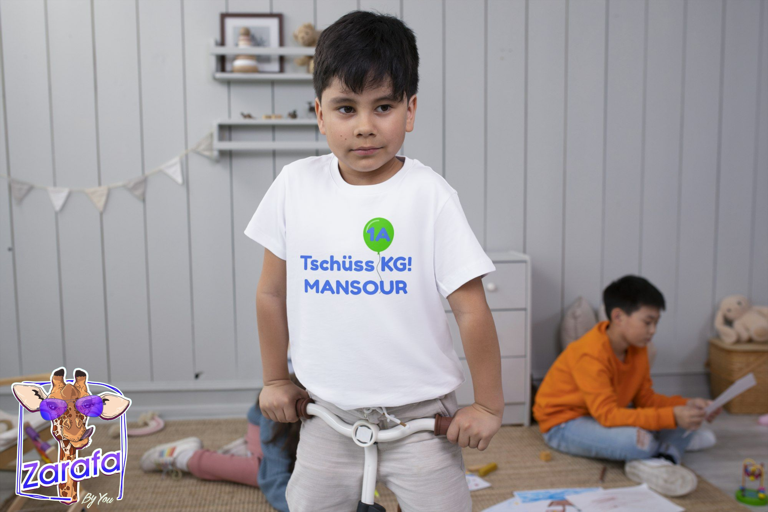 Customized kids' T-shirt "school" 3