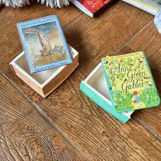 Nostalgic book boxes