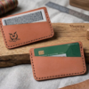 orange card holder