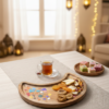 Modern Mosaic Crescent Tray (Kaye Wood)