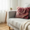 gentle flow of blooming petals Cushion