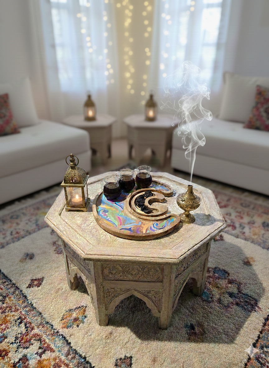 Royal Kai-Wood Crescent Serving Set 2