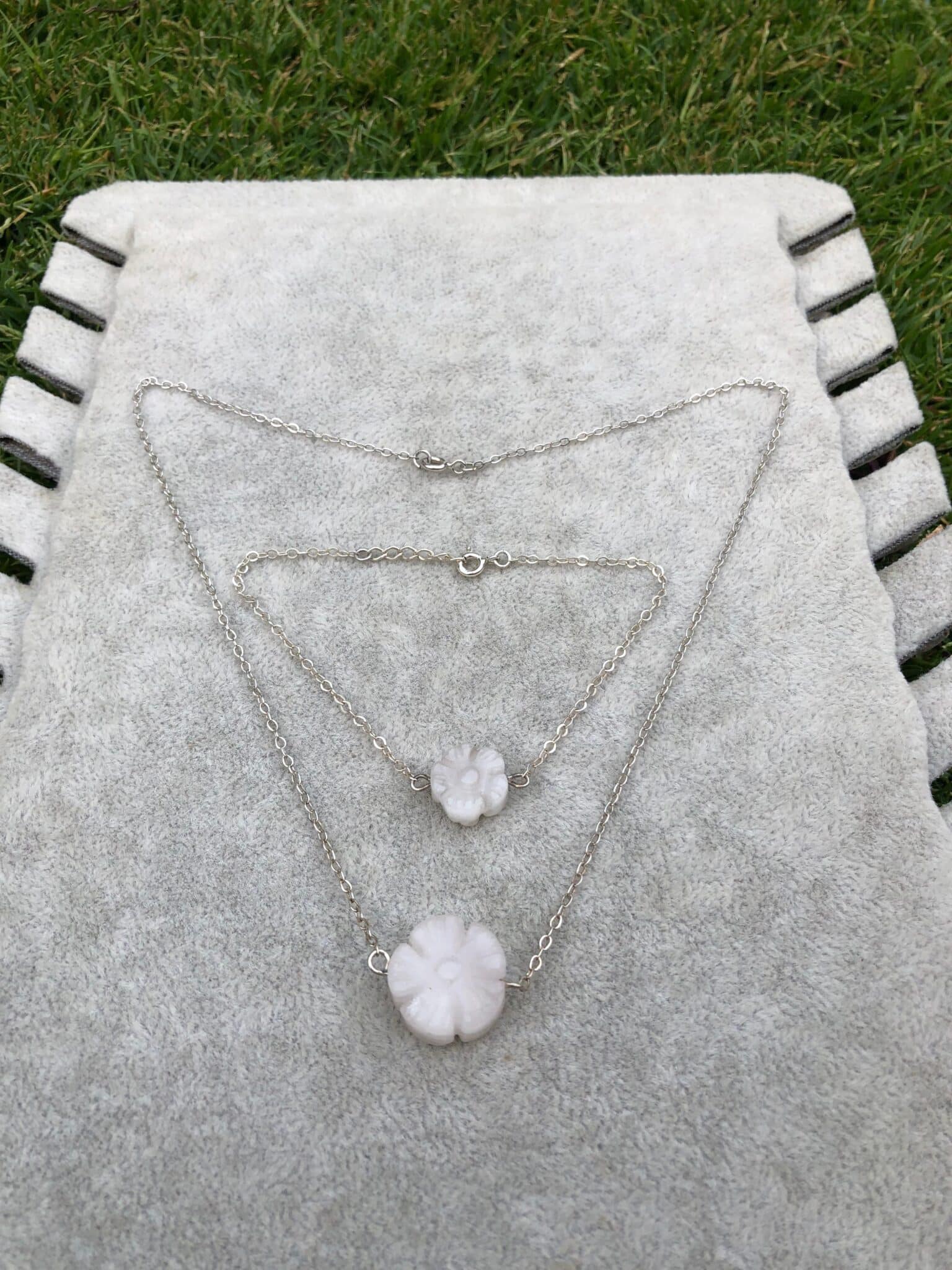 Handmade 925 Silver Rose Quartz Necklace & Bracelet 2 IMG 20250623 WA0021 scaled
