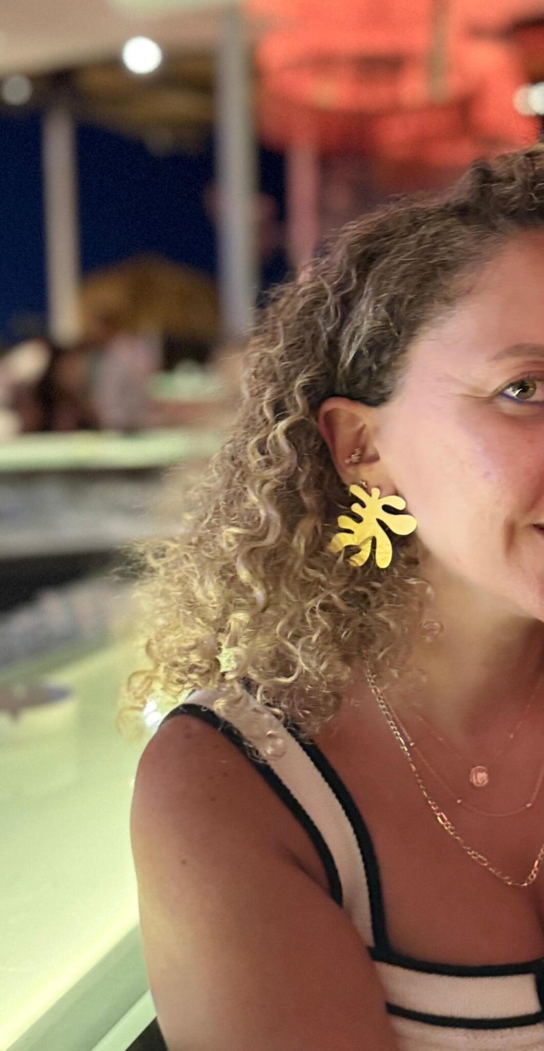 Coral Leaf Studs Earrings 2 IMG 20250719 WA00571 scaled