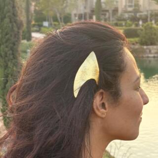 The Elf brass headpiece, not gold plated.