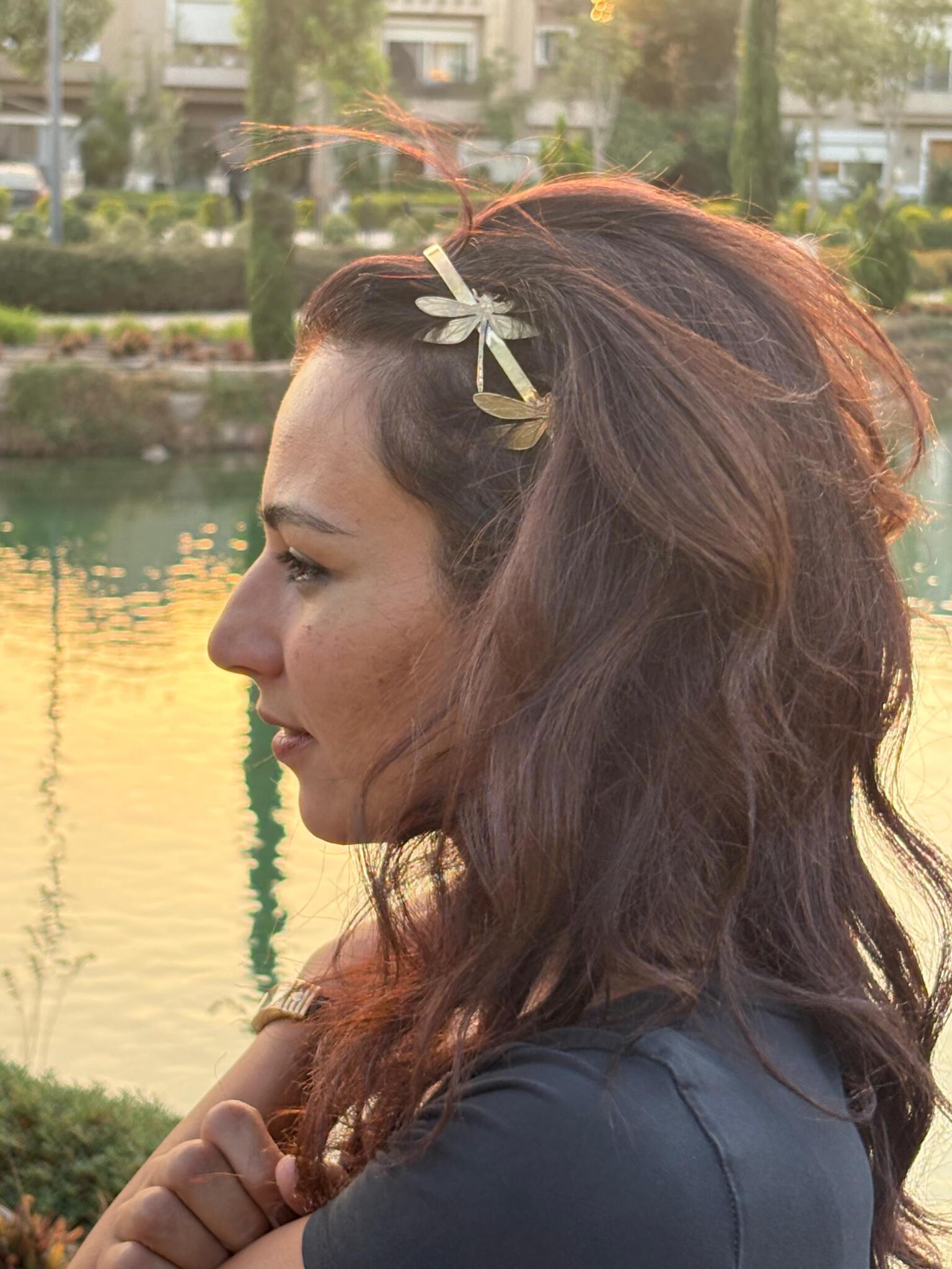 The Princess Handcrafted Brass Headband 2 The Princess brass headband, not gold plated.