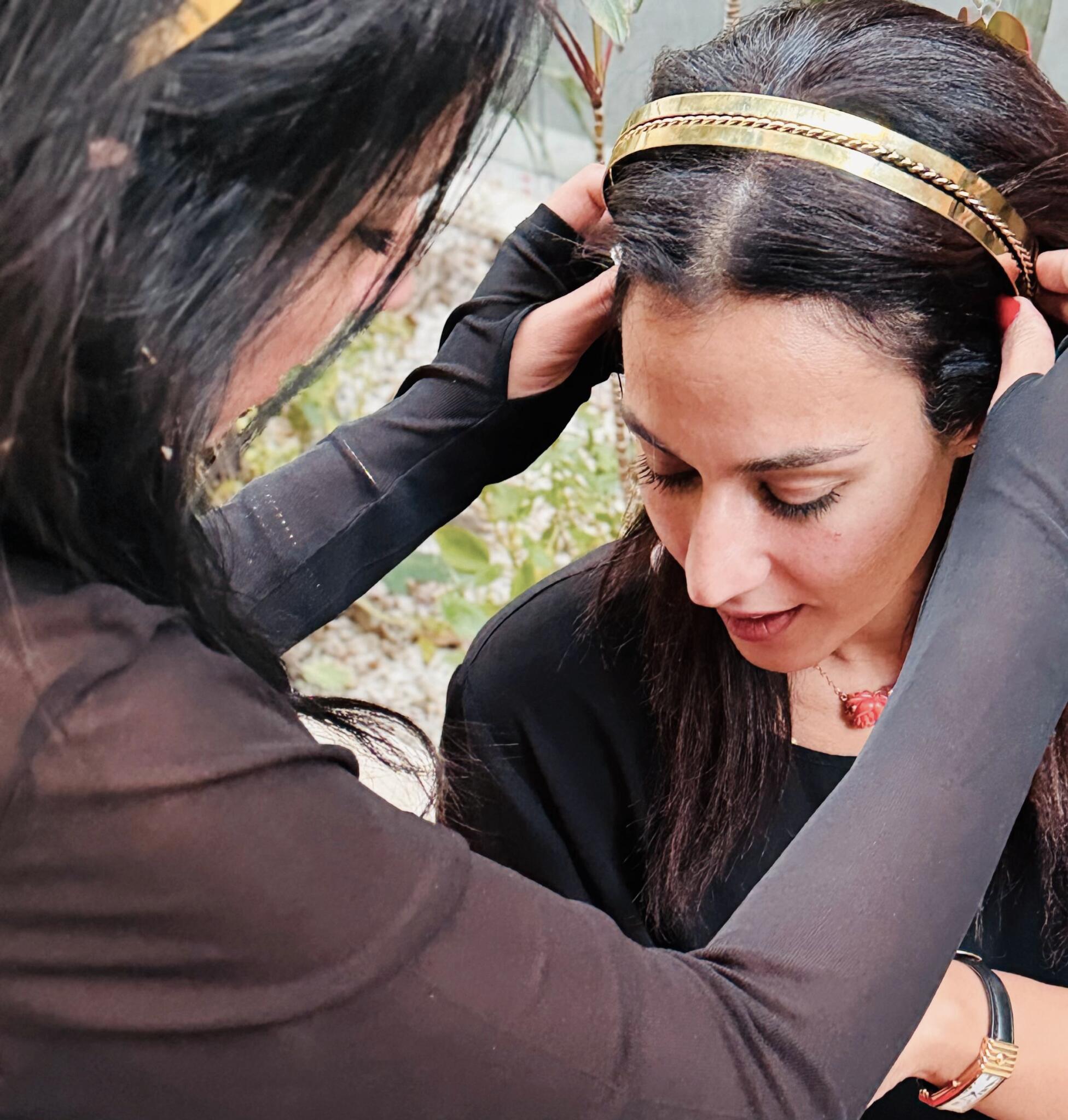 The Queen Handcrafted Brass Headband 4 IMG 20250930 WA0017 scaled