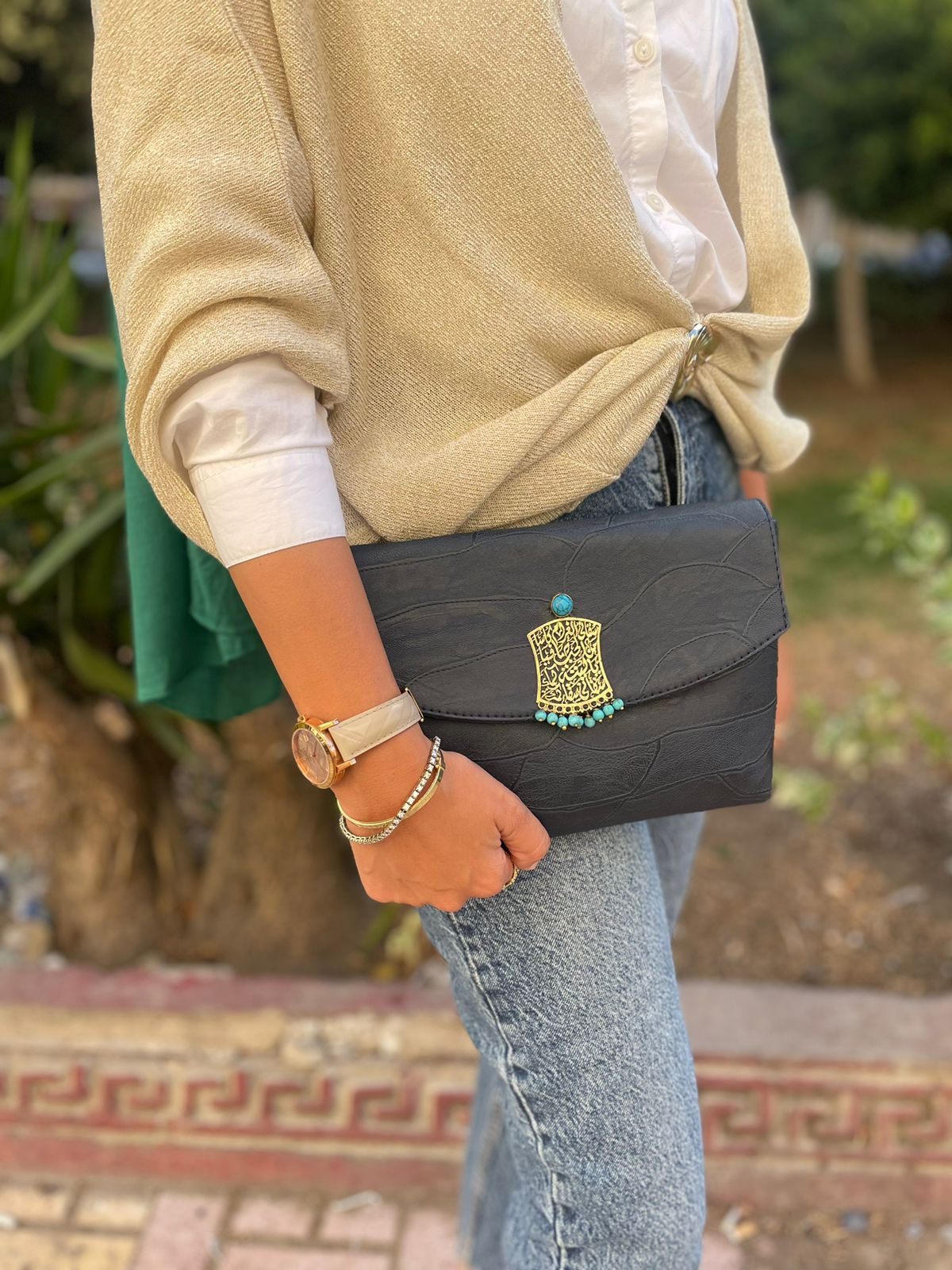 New style navy blue clutch 2 IMG 20251014 WA0140