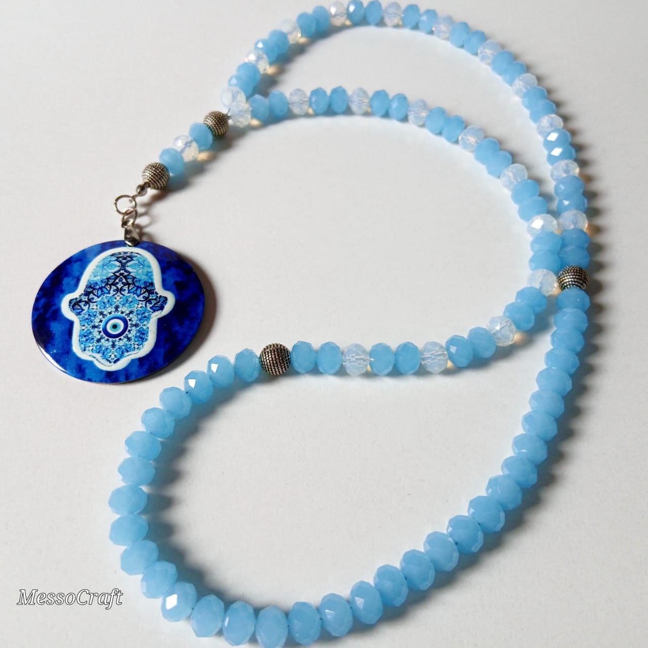 Rosary 99 beads - Blue Crystal 2 IMG 20260210 WA0004