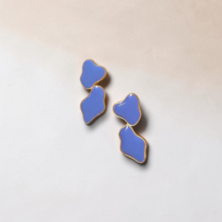 Purple Summer Earrings small