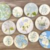 "Sky Flowers" Wall Plates Collection