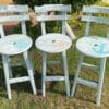 Minty Grey Summer High Chair