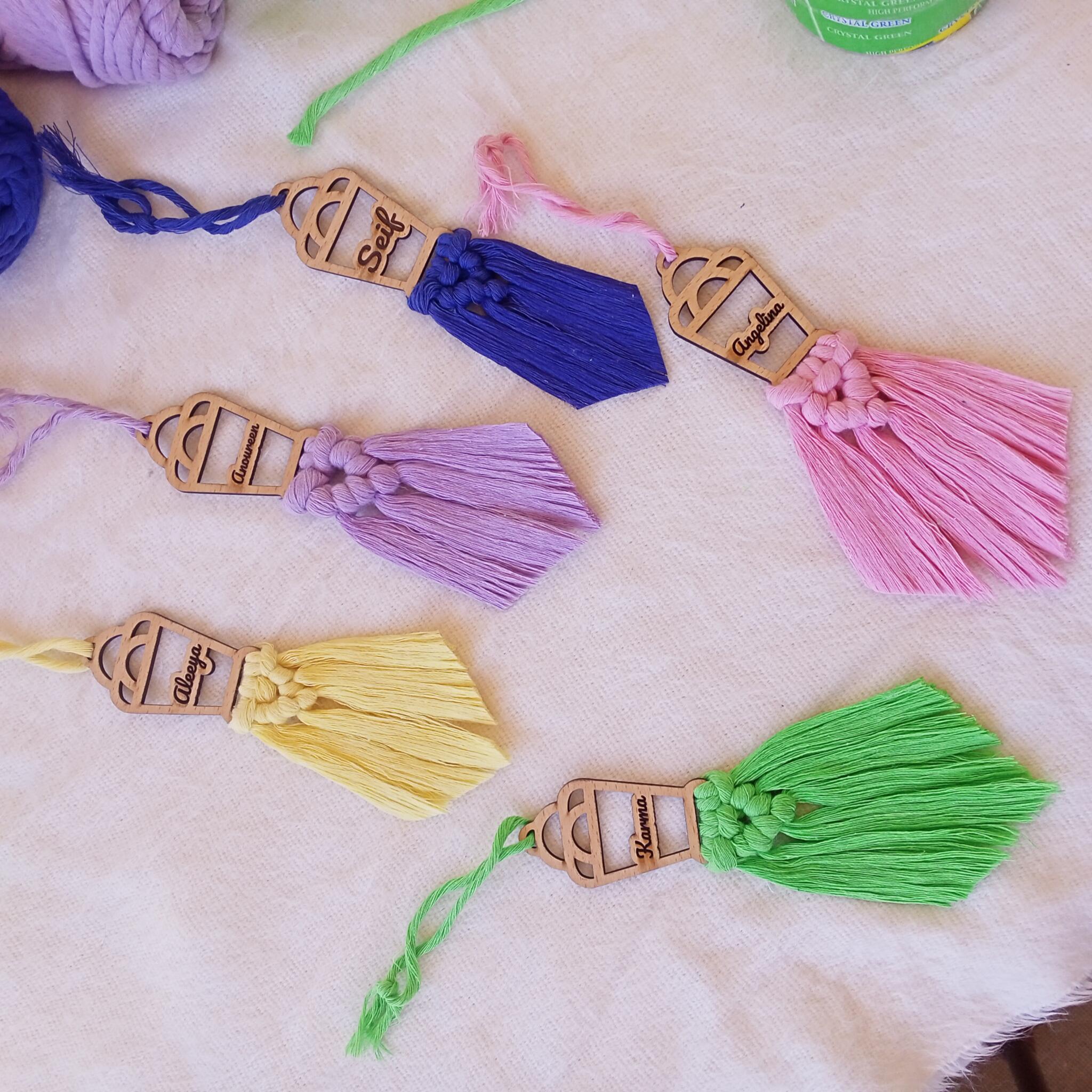 macrame Ramadan mini gift 10 macrame mini gift Ramadan