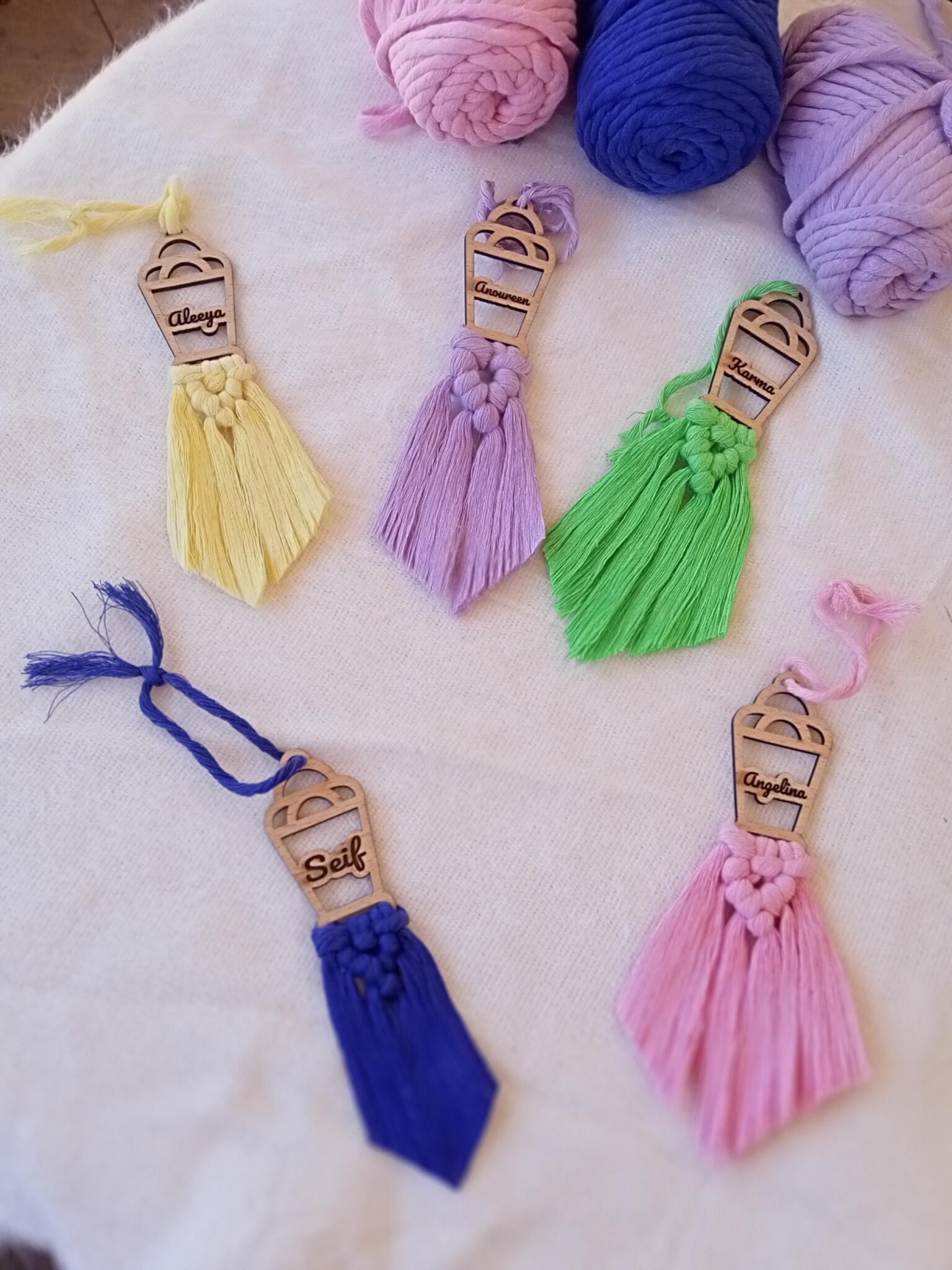 macrame Ramadan mini gift 15 macrame mini gift Ramadan