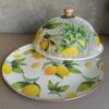 Lemon plate with mesh cover